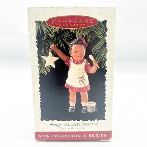Hallmark Ornament Christy All Gods Children 1996 Martha‎ Holcombe